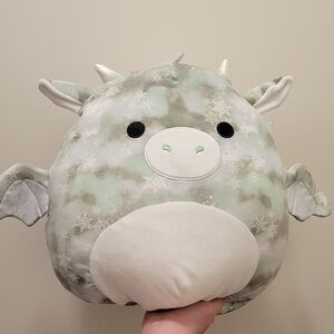 16" Will Snowflake Dragon Squishmallow